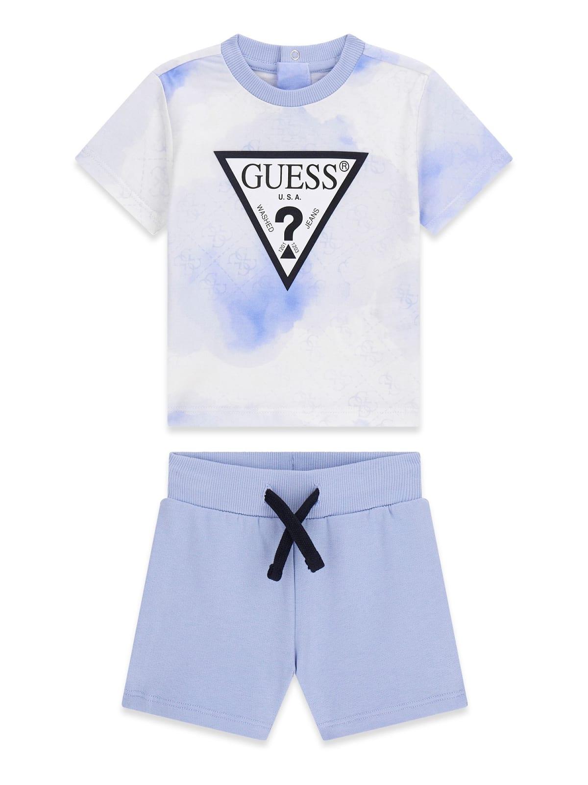 Completo t-shirt e bermuda neonato Guess 