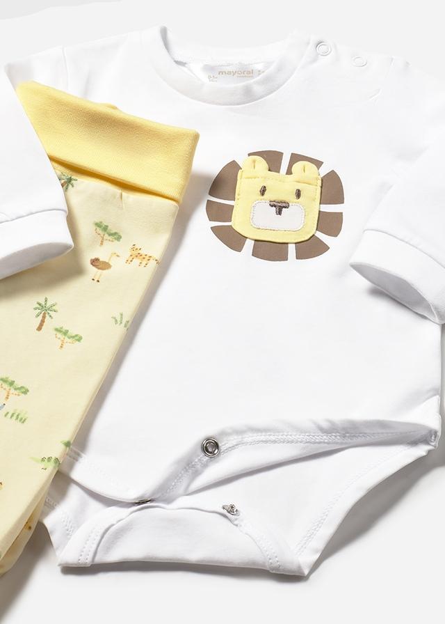 Completo 3 pezzi ghettina neonato 
