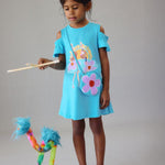 Vestito con borsa bambina 