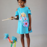 Vestito con borsa bambina 