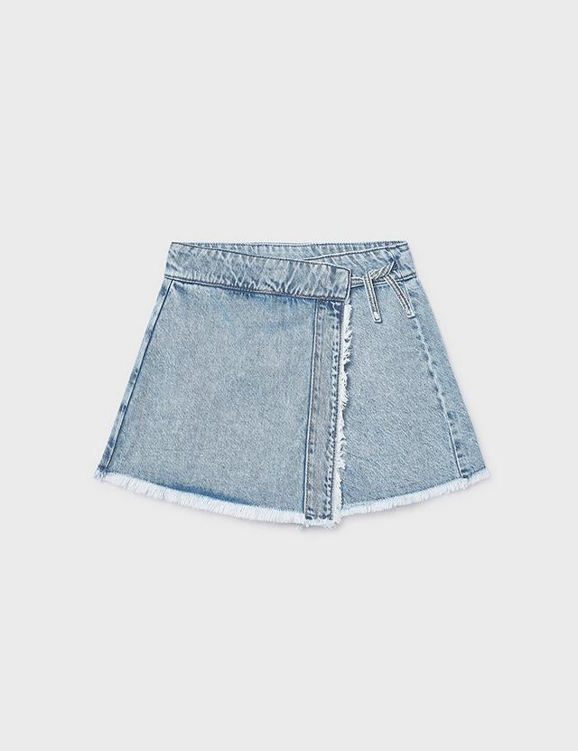 Gonna pantalone jeans ragazza 