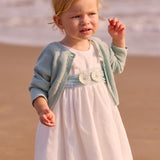 Vestito fascia tulle neonata 