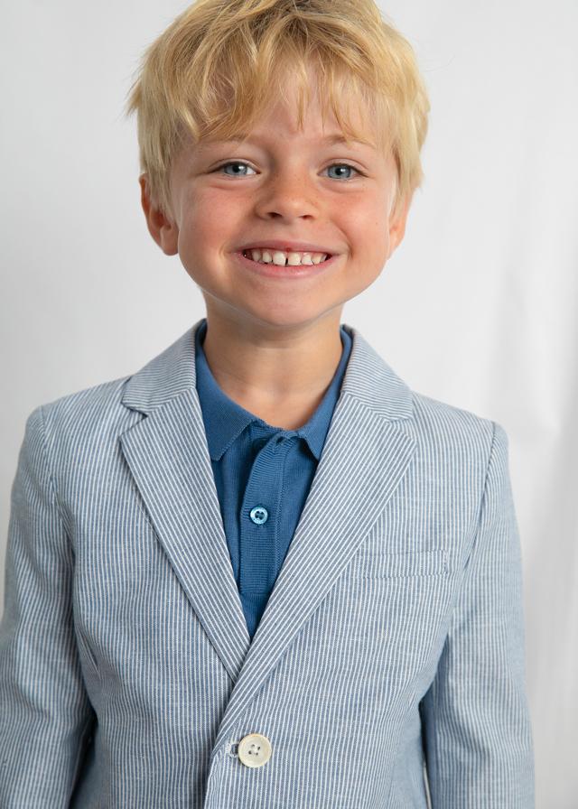 Giacca lino bambino 