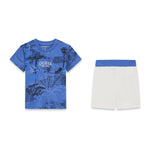 Completo t-shirt e bermuda neonato Guess 