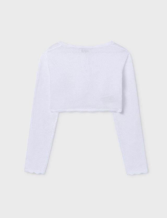 Cardigan tricot basic ragazza 