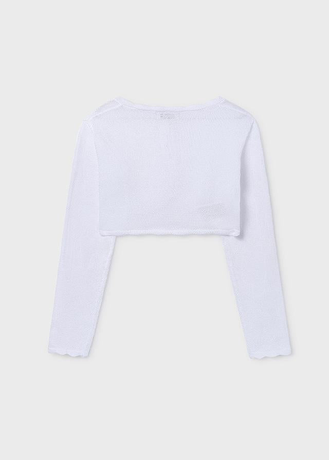 Cardigan tricot basic ragazza 