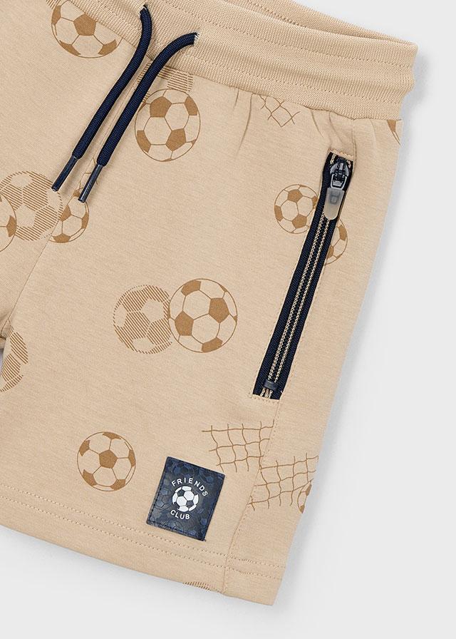 Bermuda stampa calcio bambino 