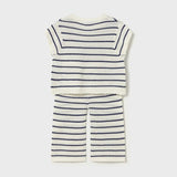 Completo pantalone maglietta cuori neonata 