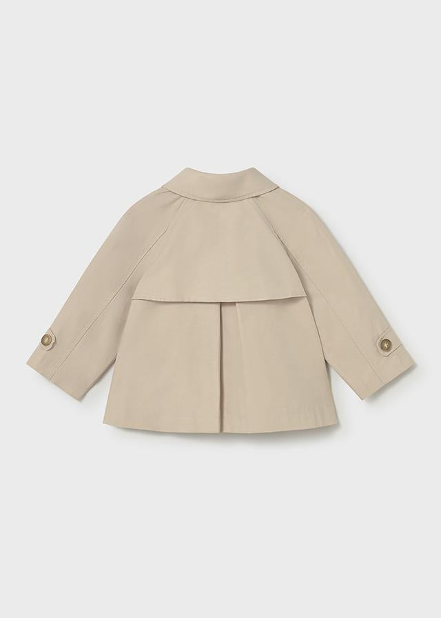 Giacca modello trench neonata 