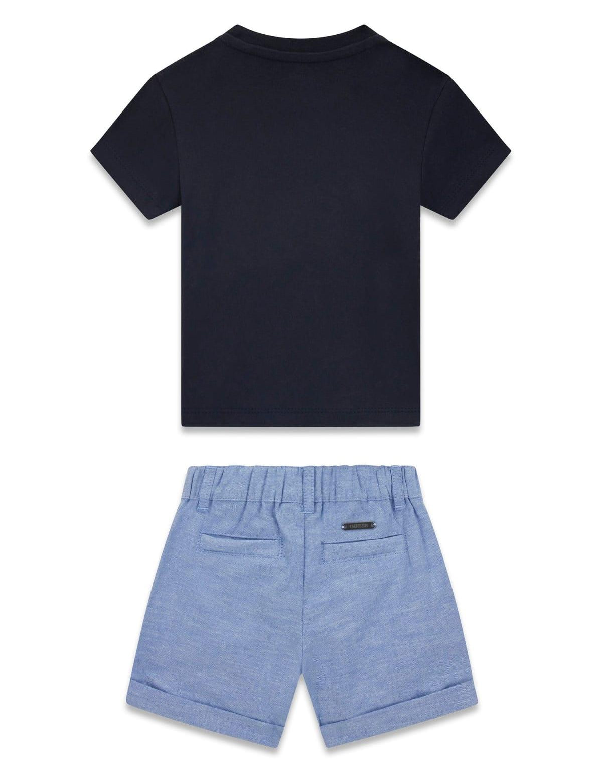 Completo t-shirt e bermuda neonato Guess 