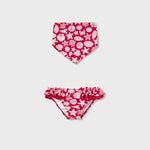Costume modello culotte e fazzoletto neonata 
