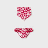 Costume modello culotte e fazzoletto neonata 