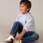Jeans lungo regular fit basic bambino 