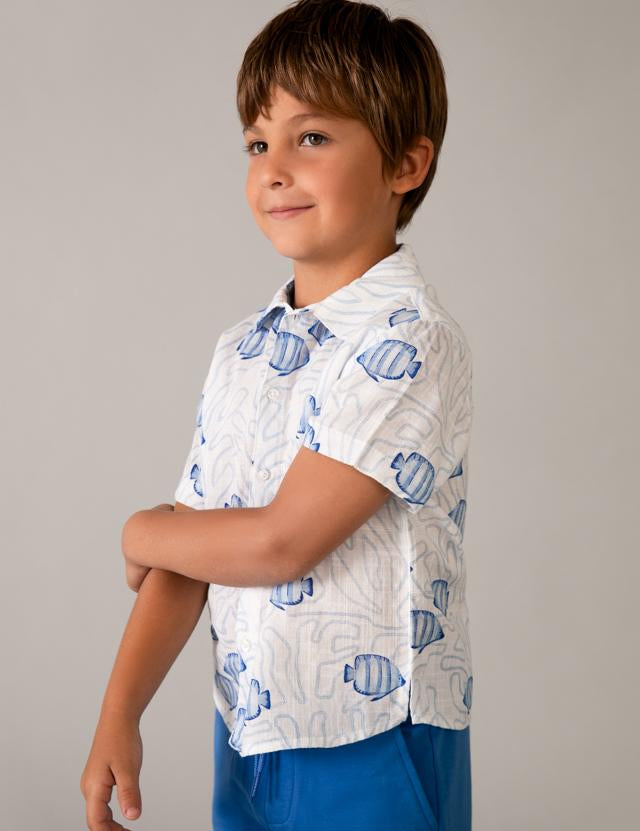 Camicia stampata bambino 