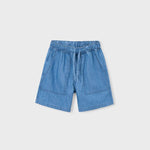 Bermuda jeans morbido bambino 
