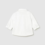 Camicia manica lunga con papillon neonato 