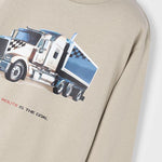 Camiseta m/l "truck"baby bambino Mayoral 