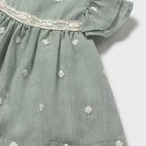 Vestito con copripannolino neonata 