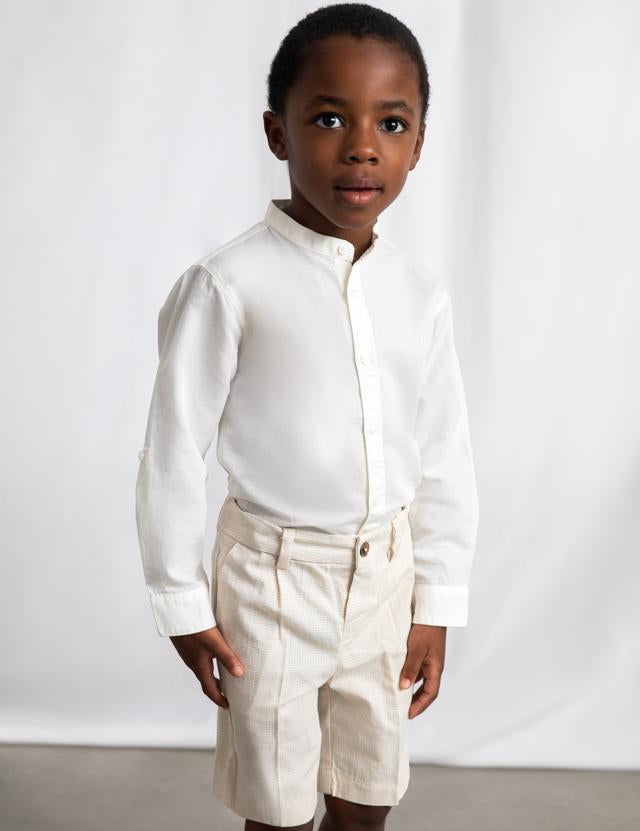 Camicia jeans manica lunga bambino 