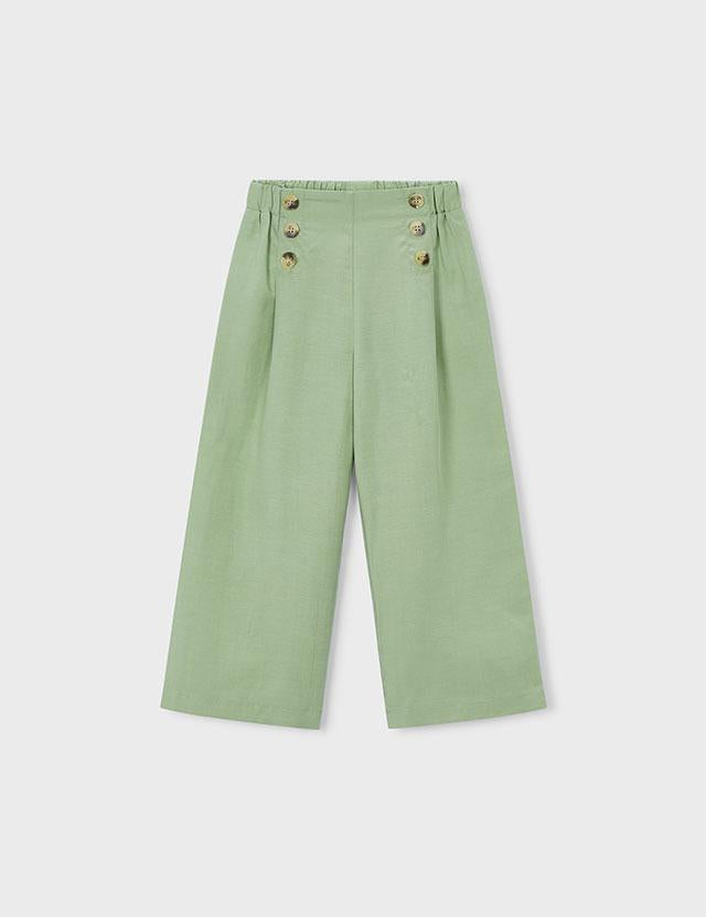 Pantalone fluido fondo ampio bambina 