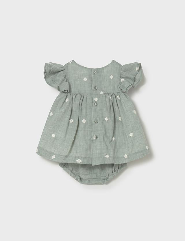 Vestito con copripannolino neonata 