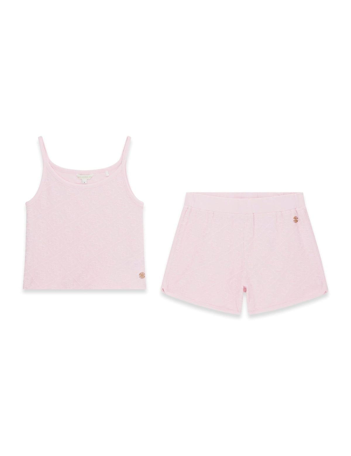 Completo top e shorts ragazza Guess 
