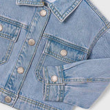 Giubbotto jeans bambina 