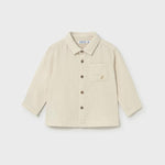 Camicia manica lunga bambula neonato 