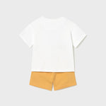 Completo in maglia bermuda e maglietta surf neonato 