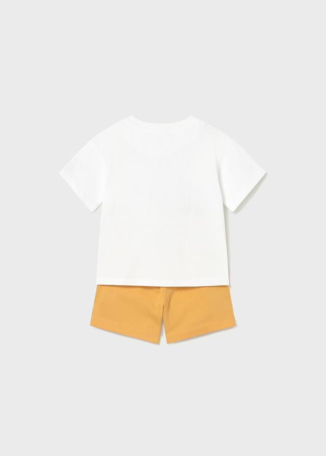 Completo in maglia bermuda e maglietta surf neonato 