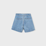 Bermuda denim fluido bambina 