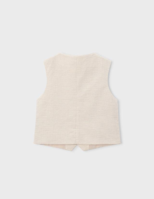 Gilet in lino bambino 