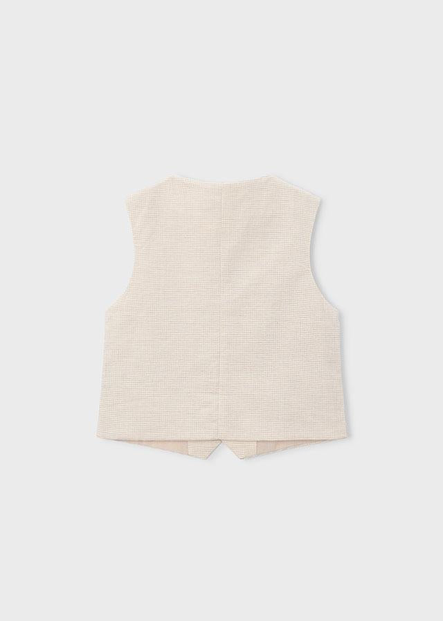 Gilet in lino bambino 