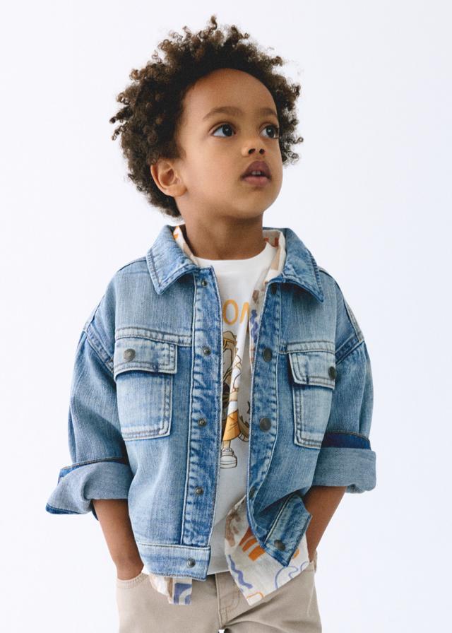 Giubbotto jeans bambino 