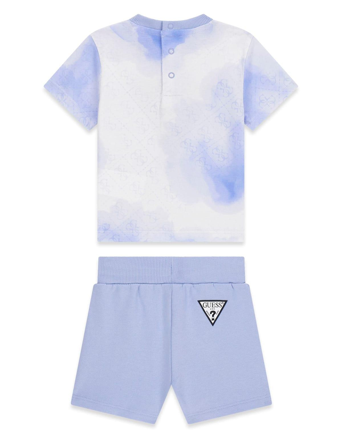 Completo t-shirt e bermuda neonato Guess 