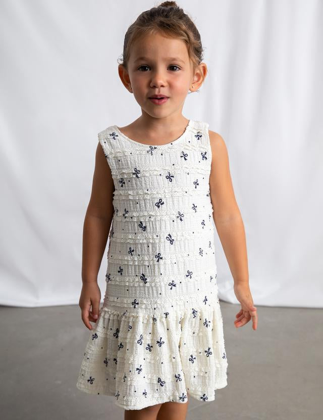 Vestito punto bambina 