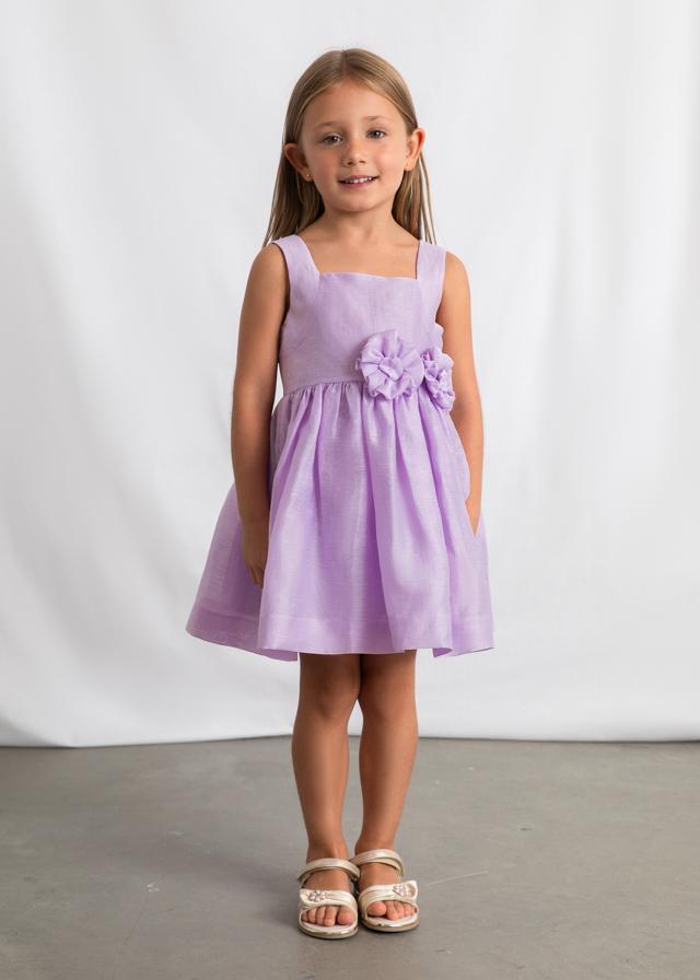 Vestito cerimonia fiore bambina 