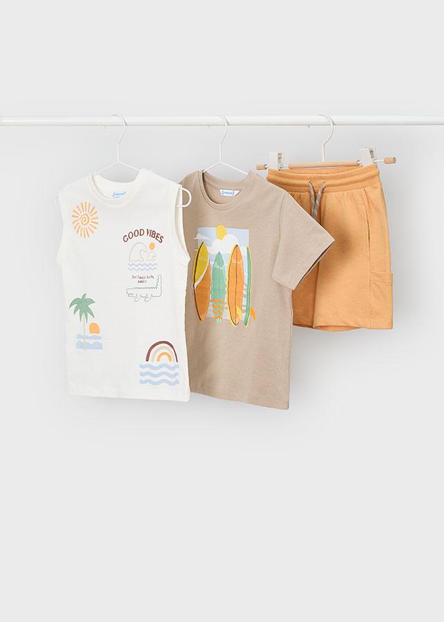 Completo 3 pezzi surf bambino 