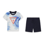 Completo t-shirt e bermuda neonato Guess 