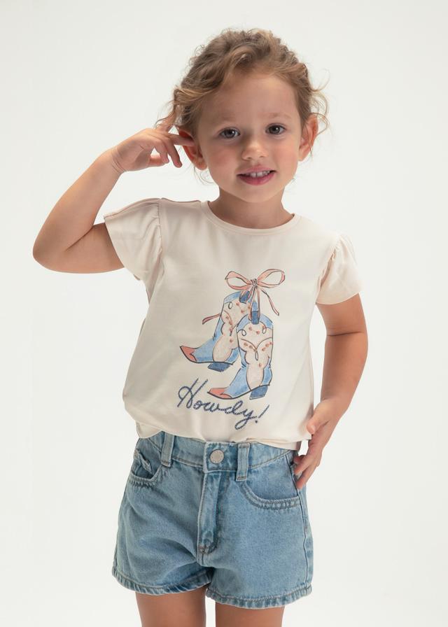 Maglietta manica corta bambina 