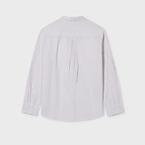 Camicia manica lunga colletto alla coreana ragazzo 