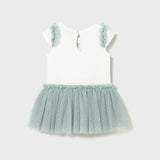 Vestito combinato con tutù neonata 