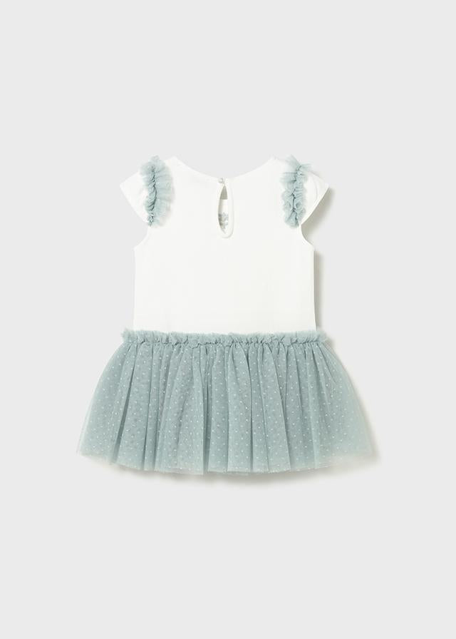 Vestito combinato con tutù neonata 