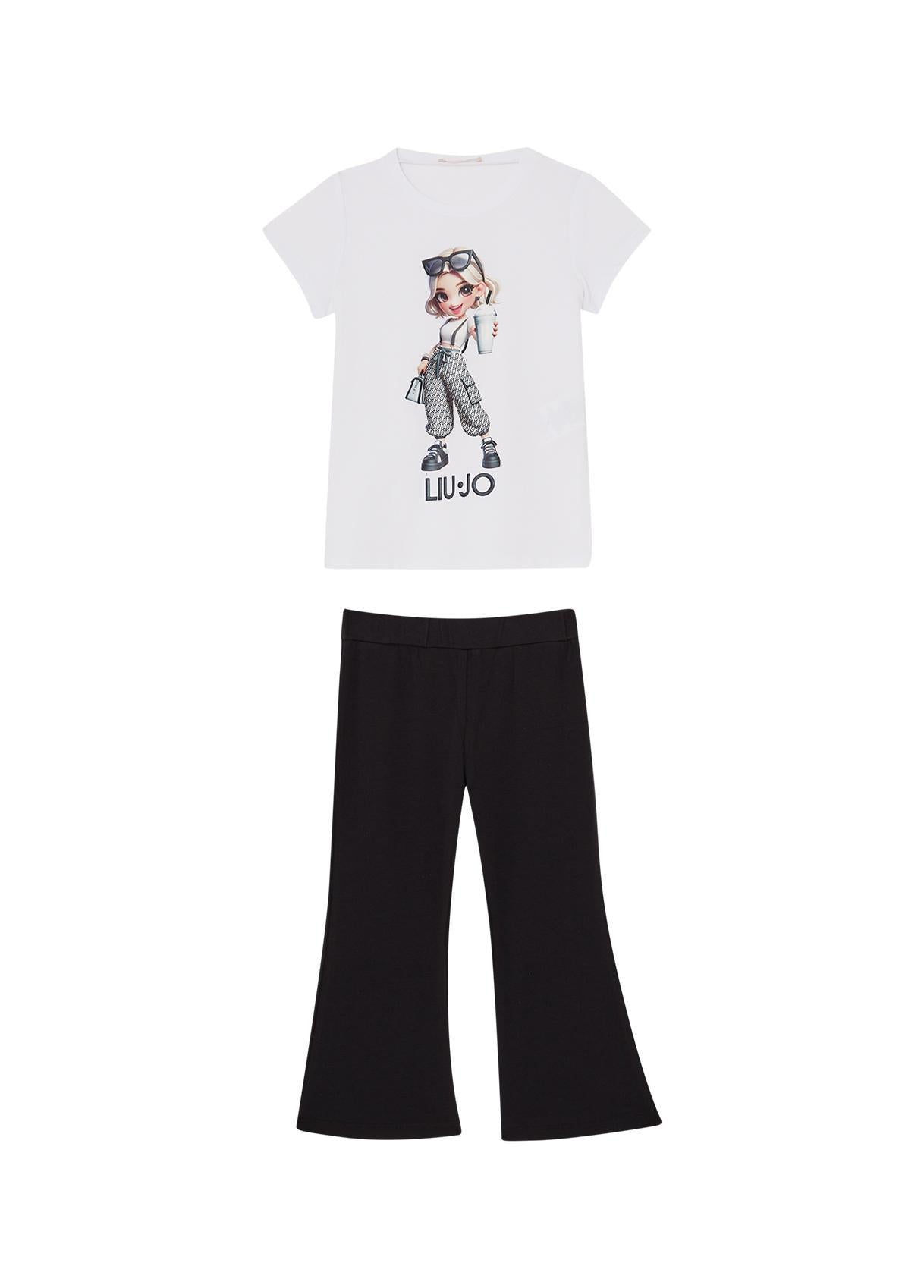 Completo T-Shirt+Leggings bambina LiuJo 