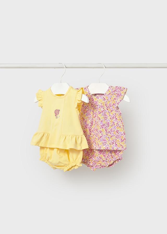 Completo 4 pezzi neonata 