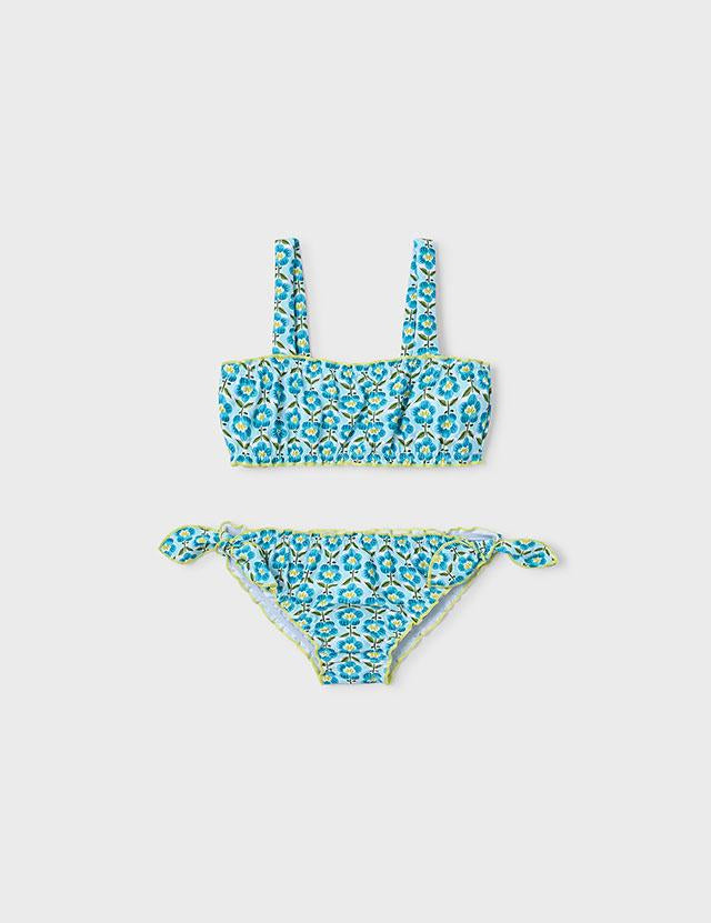 Bikini stampato bambina 