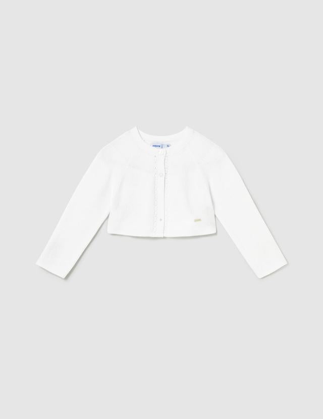 Giacca Cardigan basic tricot neonata 