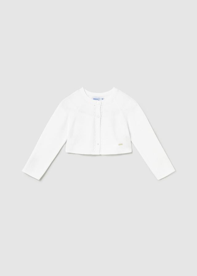 Giacca Cardigan basic tricot neonata 