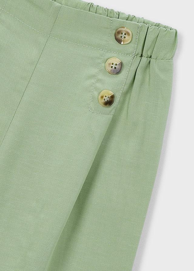 Pantalone fluido fondo ampio bambina 