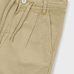Pantalone lungo morbido chino in lino bambino 
